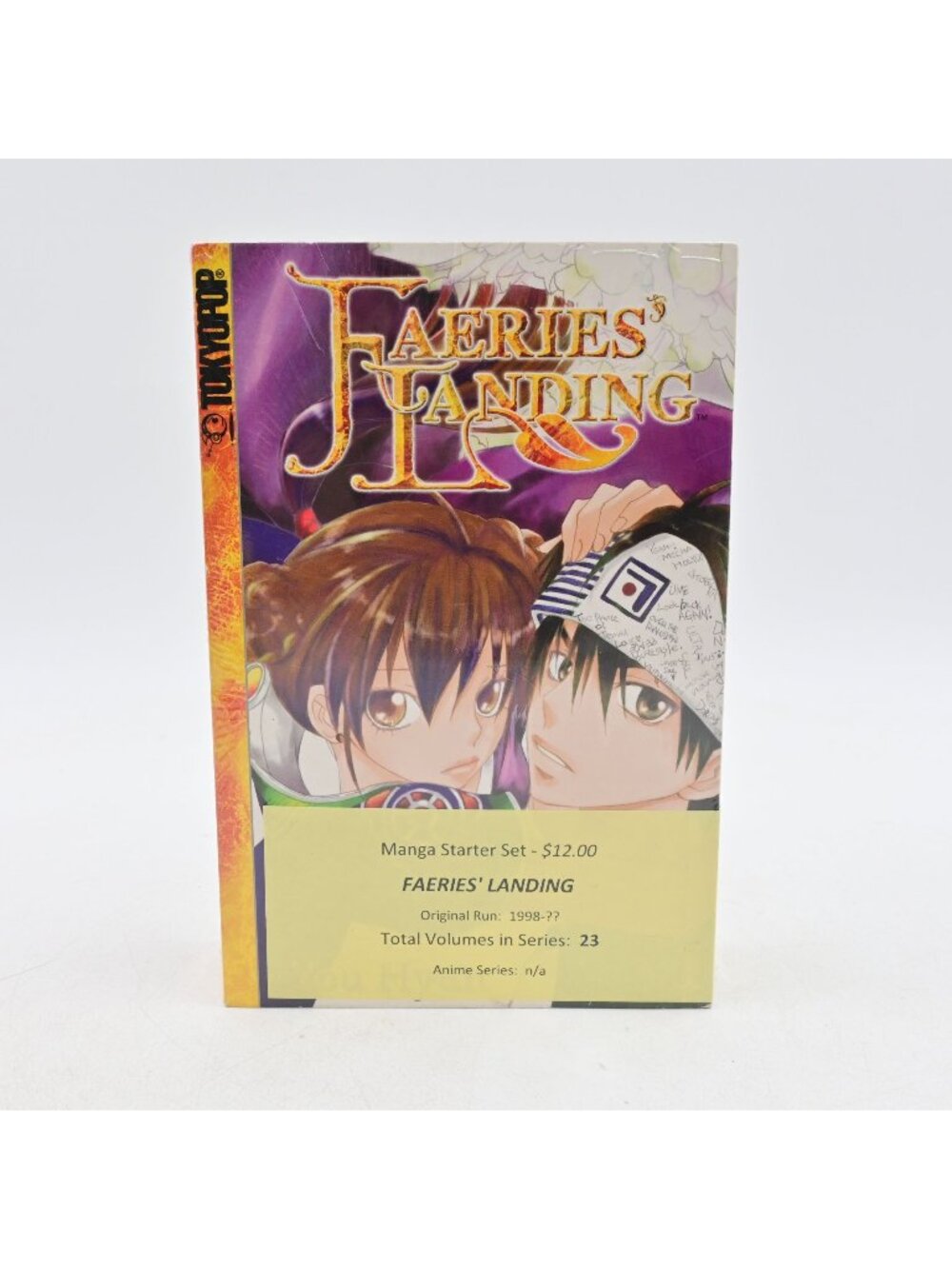 Tokyopop Faeries Landing Manga Starter Set Vol 1-3 Adventure Romance Fantasy New